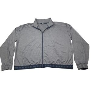 Under Armour Womens Heatgear Armour Full Zip‎ Jacket Size XL 1320589-019 NWOT